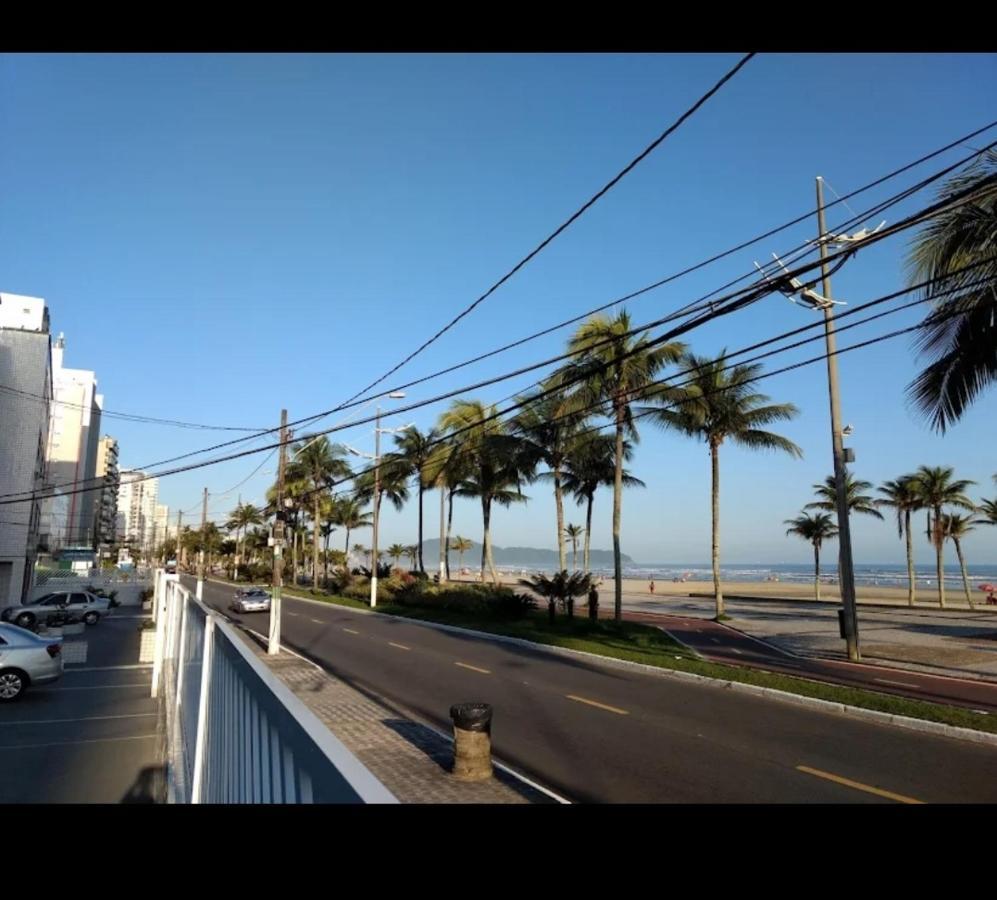 Apartamento De Frente Para O Mar Praia Grande  Bagian luar foto